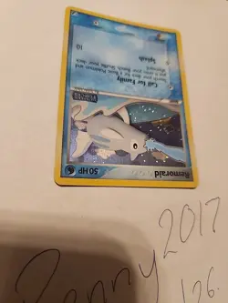 Remoraid 71/115 EX Unseen Forces Stamped Reverse Holo Pokemon Card NM - Image 3