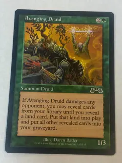 Avenging Druid - Magic the Gathering MTG Exodus Single Card - Image 1