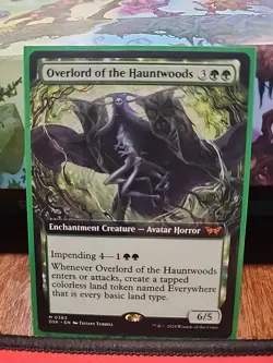 Overlord of the Hauntwoods (Extended Art) Duskmourn: House of Horror Regular - Image 1
