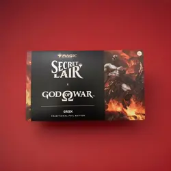 MTG Secret Lair x God of War Greek FOIL Edition Sealed PlayStation 2025 Magic 🔥 - Image 1