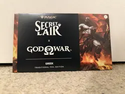 MTG Secret Lair x God of War Greek FOIL Edition Sealed PlayStation 2025 Magic 🔥 - Image 2