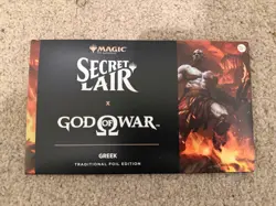 MTG Secret Lair x God of War Greek FOIL Edition Sealed PlayStation 2025 Magic 🔥 - Image 3