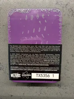 Magic: The Gathering Teenage Mutant Ninja Turtles Tin 3 Boosters [Donatello] - Image 2