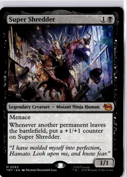 Super Shredder Teenage Mutant Ninja Turtles Regular NM M 0083 - Image 1