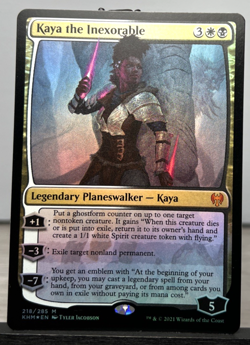 MTG Magic the Gathering Kaya the Inexorable Foil - Image 1