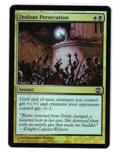 MTG - NM FOIL - Zealous Persecution - Alara Reborn 85 - Image 1
