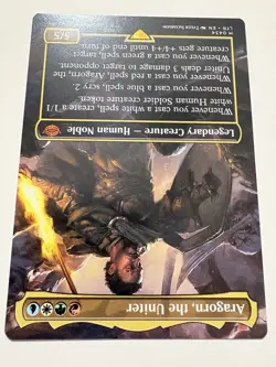 Aragorn, the Uniter (Borderless) Universes Beyond: the Lord of the Rings: Tales - Image 4