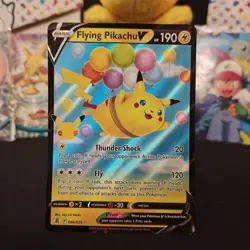 Pokemon Flying Pikachu V 006/025 2022 World Championships Deck Card English - Image 1