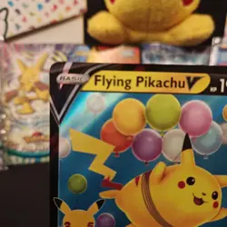 Pokemon Flying Pikachu V 006/025 2022 World Championships Deck Card English - Image 2