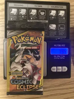 Pokemon Cosmic Eclipse 3 Card Booster Packs - Lot of 8 Packs - HEAVY up to 8.06g - Image 5