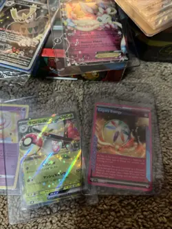 Used Pokemon Lot Eevee - As Seen Cards And Box(s) Some Dents And Tears - Image 3