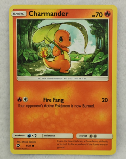 Pokemon Card Dragon Majesty Charmander 1/70 Common - Image 1