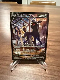 Pokemon Umbreon v TCG Trainer Gallery Ultra Rare TG22/TG30 Brilliant Stars - Image 1
