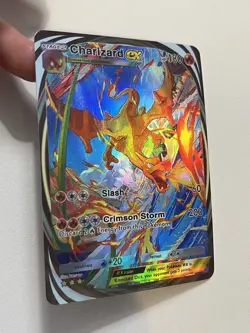 Charizard Ex Pokemon TCG Pocket Secret Illustration Art Rare Custom Made Card - Image 2