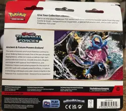 10x Pokemon Temporal Forces Cleffa 3-Pack Blister (30 Total Packs + 10 Promos) - Image 4