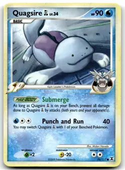 Quagsire GL 76/111 Rising Rivals Common Unlimited Pokemon TCG MP - Image 1