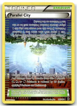 Parallel City 145/162 XY - BREAKthrough Uncommon Normal Pokemon TCG HP - Image 1