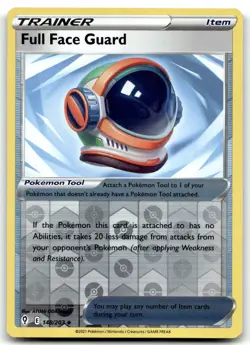 Full Face Guard 148/203 SWSH07: Evolving Skies Uncommon Reverse Holo Pokemon TCG - Image 1