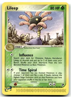 Lileep 42/100 Sandstorm Uncommon Unlimited Pokemon TCG LP - Image 1