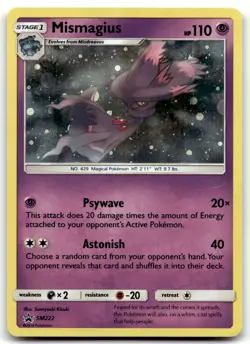 Mismagius - SM222 SM Promos Promo Holo Pokemon TCG HP - Image 1