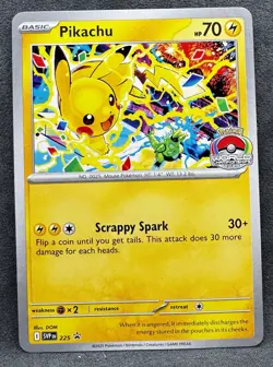 Pokemon TCG Pikachu #225 World Championship 2025 Promo - Image 1