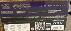 Pokemon TCG Scarlet & Violet Elite Trainer Box ETB Miraidon Purple Rips In Seal - Image 4