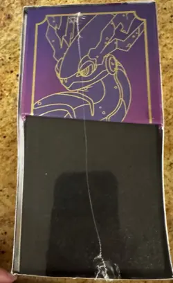 Pokemon TCG Scarlet & Violet Elite Trainer Box ETB Miraidon Purple Rips In Seal - Image 5
