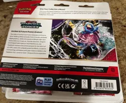 4x Pokemon Temporal Forces 3-Pack Cyclizar Blister Packs (12 Packs + 4 Promos) - Image 3