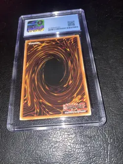 2002 Yu-Gi-Oh Dark Magician LOB-005 Ultra Rare CGC 8.5 Mint Mislabel NOT Reprint - Image 5