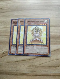 Yu-Gi-Oh! - Barrier Statue Of The Heavens 3X - Complete Playset - Image 1