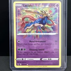 Vivid Voltage- Zacian 082/185 Amazing Rare Holo Pokemon Card 🔥⚡🔥 - Image 1