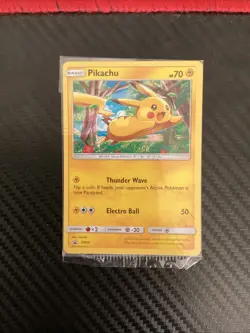 2016 Pokemon TCG Pikachu Sun & Moon SM04 Promo Card sealed non holo - Image 1