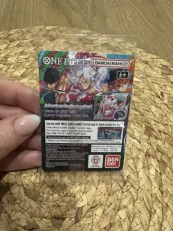 One Piece Monkey D. Luffy US Voyage College Basketball Promo Card Bandai - Image 2
