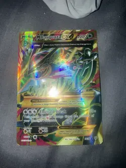 Pokemon TCG M Rayquaza EX Full Art Ultra Rare Ancient Origins Card 98/98 - Image 2