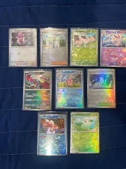Pokemon Pokeball & Masterball Reverse Holo Lot – 9 Cards – 2 Masterballs - Image 1