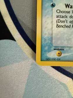 Pokemon TCG Feebas Holo 50/106 Emerald Stamp Pokemon Card - Image 3