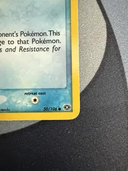 Pokemon TCG Feebas Holo 50/106 Emerald Stamp Pokemon Card - Image 4