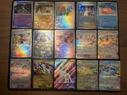 Modern Pokemon Hits Mew Vmax, Prismatic Umbreon Pokeball 30 Cards Total NM - Image 5