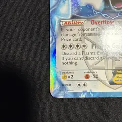 Lugia EX 102/113 Legendary Treasures Ultra Rare Holo Pokemon Card DMG - Image 2