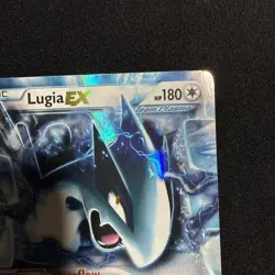 Lugia EX 102/113 Legendary Treasures Ultra Rare Holo Pokemon Card DMG - Image 4