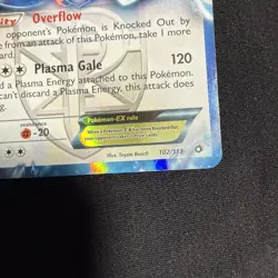 Lugia EX 102/113 Legendary Treasures Ultra Rare Holo Pokemon Card DMG - Image 5