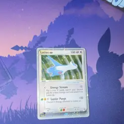 Latios ex 94/97 EX Dragon Ultra Rare Holo 100 HP Basic Pokemon Card English - Image 4