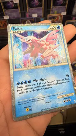 Pokemon Palkia TCG Holo Rare Card Call of Legends (Shiny) LP+/NM- - Image 2