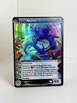 Nunk'worn - 1st edition -Super rare - Foil - Chaotic Card TCG - 50/60/70/45 - Image 1