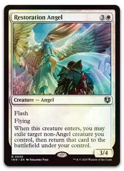 Restoration Angel #38 (Foil) (NM) Innistrad Remastered INR Magic MTG - Image 1