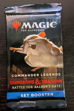 [SEALED] Commander Legends: Battle for Baldur’s Gate - Set Booster Pack - MTG - Image 1