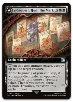 Sidequest: Hunt the Mark (Extended Art) #453 (NM) Final Fantasy FIN Magic MTG - Image 1