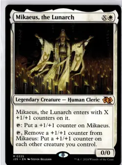 Mikaeus, the Lunarch Foundations Jumpstart Regular NM Mythic 0225 - Image 1