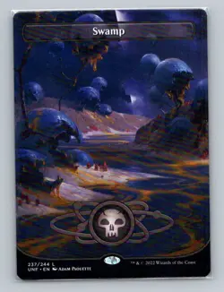 1x MTG - Swamp Borderless (237) - Unfinity - UNF - NM - Image 1