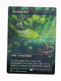 Magic the Gathering Unfinity #286 Breeding Pool - Image 1